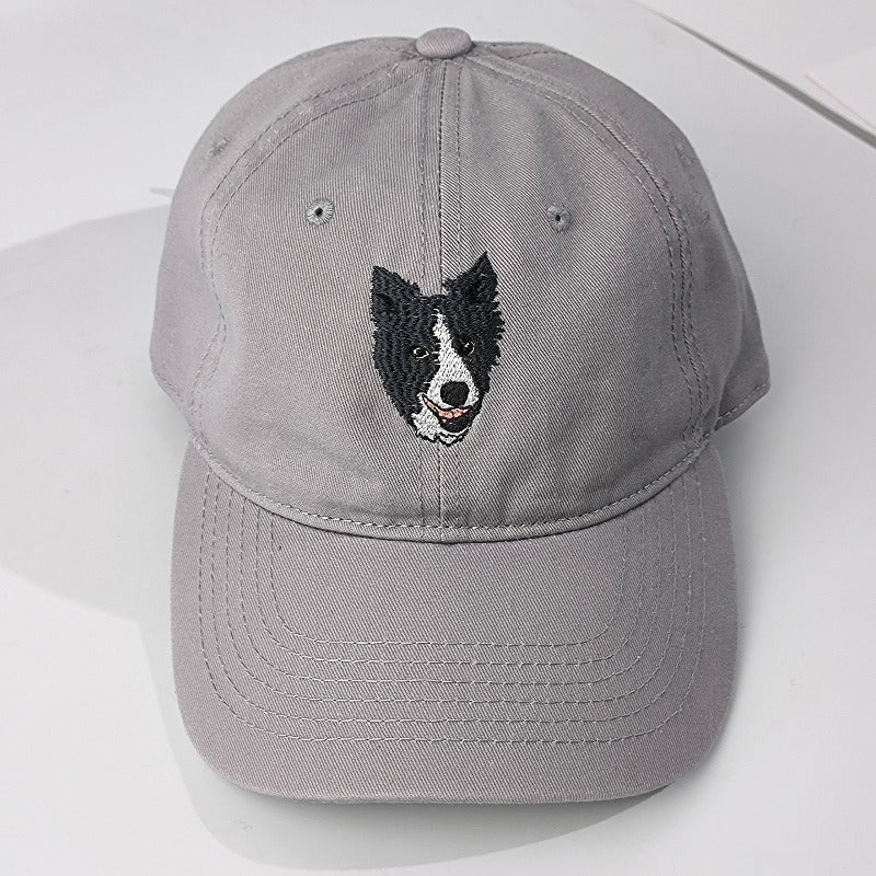 Custom Pet Portrait Embroidered Hat