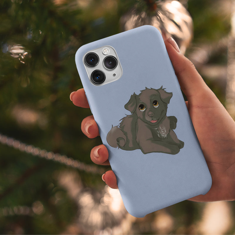 Coque de téléphone robuste personnalisée pour animaux de compagnie