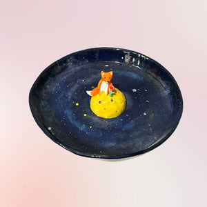 Customizable Pet Dish – Little Prince Starry Sky Series