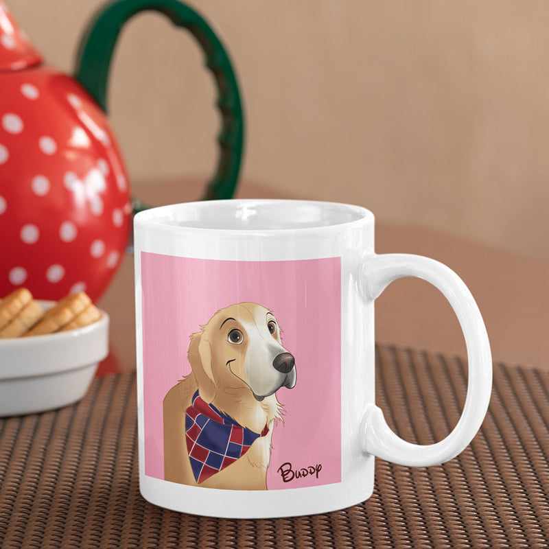 Custom Cartoon Pet Coffee Mug