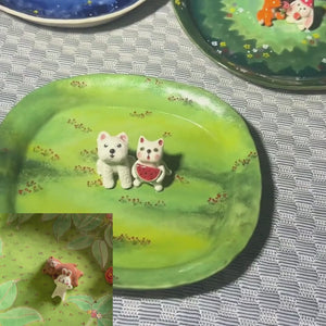 Handmade Custom Cute Pet Dish