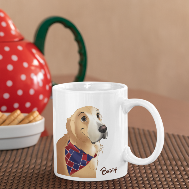 Tasse à café personnalisée pour animaux de compagnie
