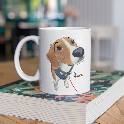 Tasse à café personnalisée pour animaux de compagnie